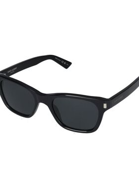 SAINT LAURENT 男士太阳镜 SL874001 SS2026 黑色 SL 874