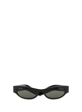 自营GUCCI 女士眼镜 769798J07401012 CO 古驰太阳镜黑色新款