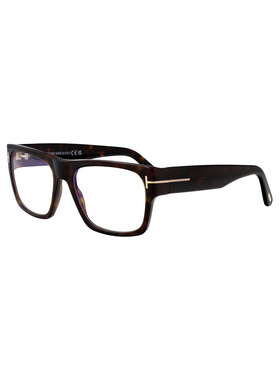 TOM FORD 男士眼镜 FT6035B052 SS2026 深棕色 几何平光镜