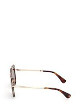 MAX MARA 女士眼镜 MM013652E AW2025 棕色 全框太阳镜