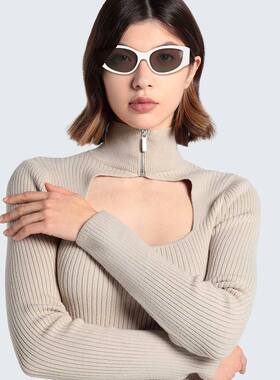 Balenciaga 巴黎世家 女士 太阳眼镜 white白色 舒适时尚