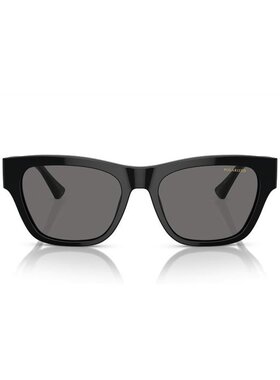 1h可退 VERSACE 男士太阳镜 VE4457GB181 AW2025 灰色 方框徽标太