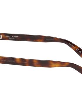 潮奢 Saint Laurent 圣罗兰 男士 棕色 SL 876 太阳镜 SL876003HA
