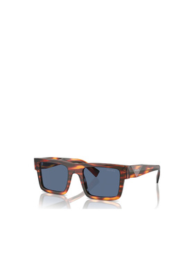 PRADA 男士眼镜 PR19WS17R06A AW2025 蓝色 徽标太阳镜