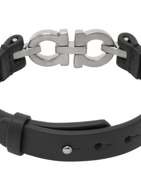 SALVATORE FERRAGAMO 男士手链手镯 785723RUTENIOBLACK配饰