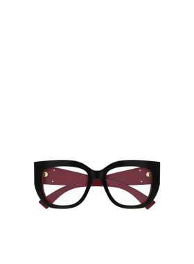 GUCCI 女士眼镜 GG1846O003 SS2025 红色古驰 平光镜几何框