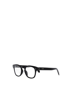 CELINE 男士太阳镜 CL50118L001 SS2024 黑色 徽标平光镜