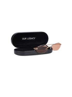 Our Legacy 女士 棕色太阳眼镜 A2258ARSUNBEAMSIZZLE