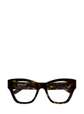 BALENCIAGA 女士眼镜 BB0263O002 SS2025 黑色 BB0263O