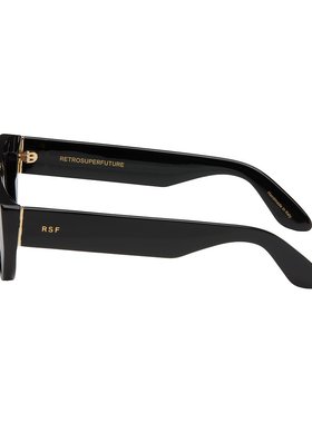 潮奢 RETROSUPERFUTURE 男士 黑色 Ra 太阳镜 6ES