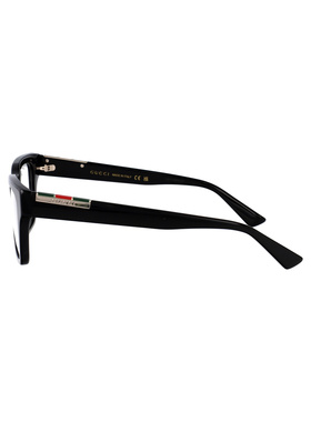 GUCCI 男士眼镜 GG1889O001 SS2025 古驰 黑色方框 平光镜