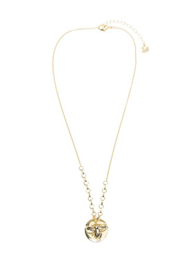 Swarovski/施华洛世奇 蜜蜂装饰项链項鍊5365641_GZ女水晶金色