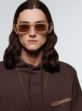 Jacquemus/Les Lunettes Soli男士太阳镜