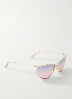 Chloe 蔻依 女士 UMA 太阳眼镜 CH0386S metal金属色 舒适时尚