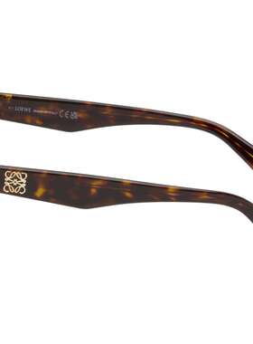 LOEWE 罗意威 女士 棕色 Anagram 眼镜 LW50115I51052DARKHAVANA