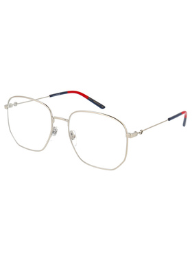 GUCCI 女士眼镜 GG0396O003 SS2026 白色 GUCCI WOMEN'S GG0396O0