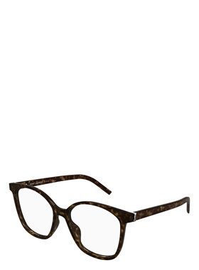 SAINT LAURENT 女士眼镜 SLM162002 SS2026 褐色 全框平光镜