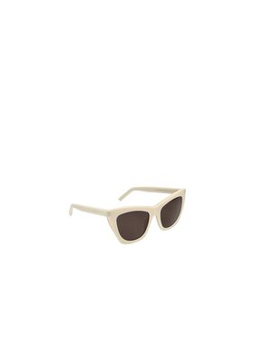 SAINT LAURENT 女士眼镜 SL214035 CO 棕色 猫眼框太阳镜