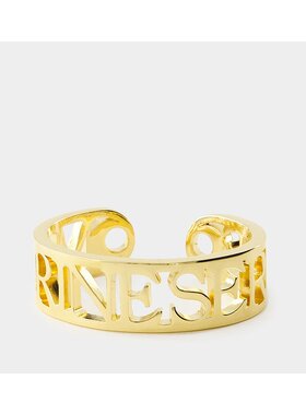 1h可退 MARINE SERRE 女士手链手镯 UJW057MT50 AW2023 金色