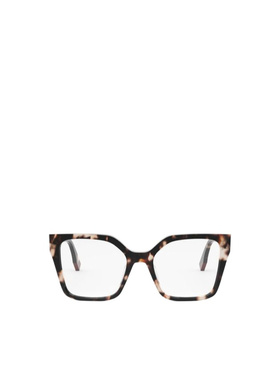 1h可退 奢淘 Fendi 方框平光镜 女 FE50002I