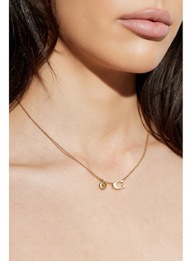 COACH 女士项链 37571532GLD100 SS2026 金色 Brass necklace