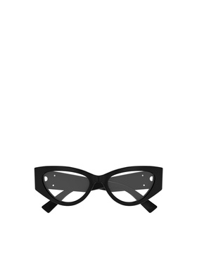 GUCCI 女士太阳镜 GG1953O001 AW2025 黑色 几何平光镜古驰