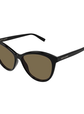 SAINT LAURENT 女士眼镜 SL456009 SS2026 棕色 全框太阳镜