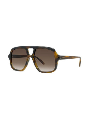 LOEWE 女士太阳镜 LW40161U52F AW2025 棕色 SLIM