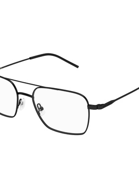 SAINT LAURENT 男士眼镜 SL888001 SS2026 黑色 全框平光镜