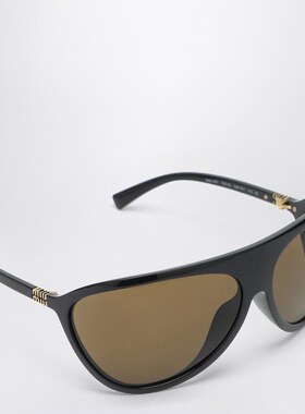 MIU MIU 女士太阳镜 0MUA01SPVC1AB01T75 AW2024 棕色