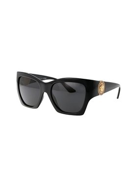 VERSACE 女士太阳镜 0VE4452GB187 SS2025 黑色 Sunglasses范思哲