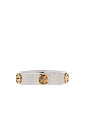 1h可退 TORY BURCH 女士戒指 76882024 SS2026 白色 徽标戒指