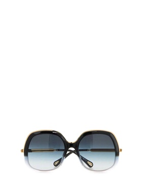CHLOÉ 女士太阳镜 CH0327S00556 SS2025 黑色 Black acetate sung