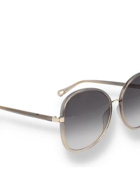 CHLOÉ 男士太阳镜 CH0030S001 AW2023 灰色 CH0030S