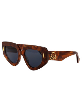 LOEWE 女士眼镜 LW40155I53V AW2025 灰色 全框太阳镜