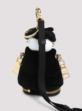PRADA 女士项链 1TT2112C68F0002 SS2026 黑色 软机器人包坠饰