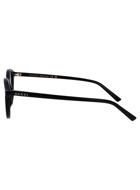 1h可退 GUCCI 男士眼镜 GG1998O001 AW2025 黑色 几何平光镜古驰
