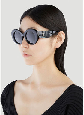 BURBERRY 女士太阳镜 04370301 SS2023 黑色