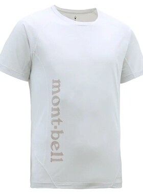 mont-bell 男士户外T恤 1114448ICWT CO 白色 Cool Light T Men's