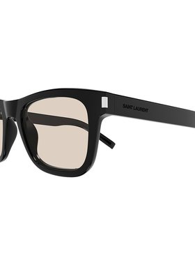 SAINT LAURENT 女士眼镜 SL819006 AW2025 黑色 全框太阳镜