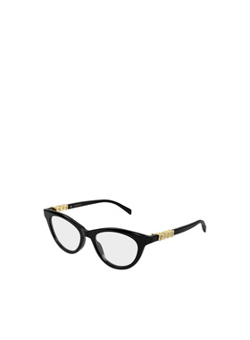 GUCCI 女士眼镜 GG2034O005 SS2026 黑色 古驰几何框平光镜