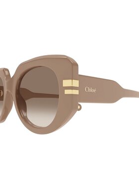 CHLOÉ 女士眼镜 CH0257S005 SS2025 棕色 CH0257S