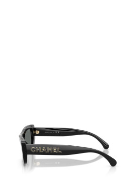 CHANEL 女士眼镜 CH5559C622S4 CO 香奈儿 全框灰色太阳镜