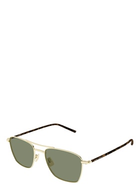SAINT LAURENT 男士眼镜 SL866003 SS2026 绿色 全框太阳镜