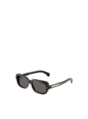 MONCLER 男士眼镜 6008F300187 AW2025 灰色 徽标太阳镜