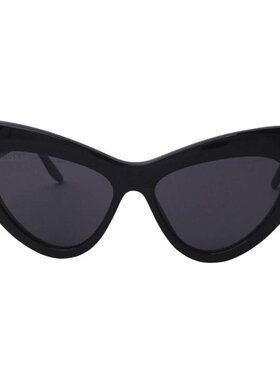 GUCCI 女士眼镜 GG0895S001 AW2024 黑色 猫眼太阳镜古驰