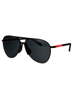 PRADA 男士眼镜 0PS53ZS1BO06F SS2026 黑色 0PS 53ZS配饰