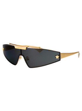 1h可退 VERSACE 女士眼镜 0VE2265100287 AW2025 金色 0VE2265