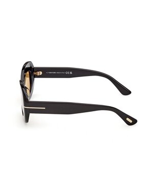 TOM FORD 女士太阳镜 FT134501E CO 黑色 【付后1h可退】