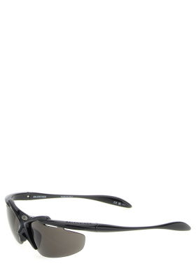 BALENCIAGA 女士太阳镜 847020T00071000 AW2025 黑色巴黎世家